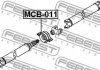 Подшипник подвесной карданного вала MITSUBISHI FEBEST MCB-011 (фото 2)
