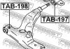 Сайлентблок переднего нижнего рычага передний Toyota Corolla/Carina/Carina FEBEST TAB198 (фото 2)