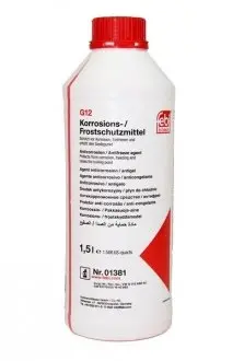 Антифриз (красный) G12 (1,5 л) FEBI BILSTEIN 01381