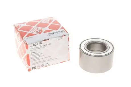 Подшипник ступицы (передней) Opel Astra F/Corsa A/Kadett E/Vectra A -98 FEBI BILSTEIN 03270