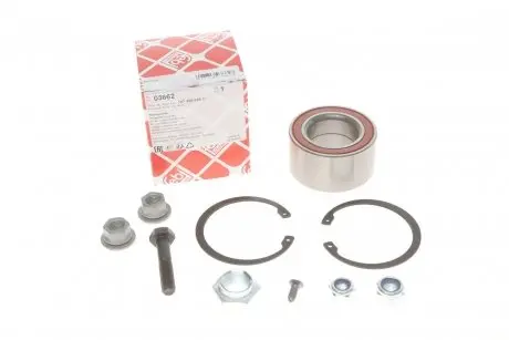 Подшипник ступицы (передней) VW Caddy II -04 (40x72x37) (к-кт) FEBI BILSTEIN 03662