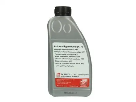 Жидкость ГПК/АКПП Dextron II (красная) (1L) ATF FEBI BILSTEIN 08971