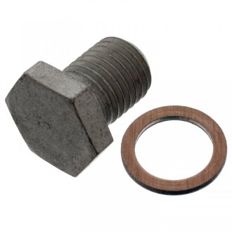 Болт слива масла + шайба BMW X3 (E83)/X5 (E70)/3 (F34)/5 (E60)/Toyota Avensis III (M12 x1,5) FEBI BILSTEIN 100551