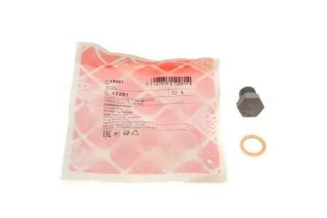 Болт слива оливы + шайба VW Caddy/T4 -03 (M14x1.5) FEBI BILSTEIN 12281