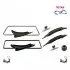 Комплект цепи ГРМ BMW 5 (F10)/7 (F01/F02/F03/F04)/X5 (E70/F15/F85)/X6 (E71/E72) 08-14 (N63) (с покрытием TRITAN®) FEBI BILSTEIN 175356 (фото 1)