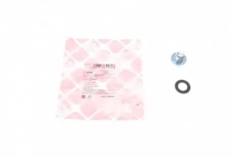 Болт слива масла Toyota Camry/Corolla/Lexus LS 86- (M12x1.25) (+уплотн. кольцо) FEBI BILSTEIN 30264