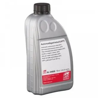 Масло трансмиссионное ATF Tiptronic VAG (5L) (только для 6 ступенчатых АКПП) (желтый) FEBI BILSTEIN 38935