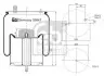 Пневмоподушка FEBI BILSTEIN 39847 (фото 1)