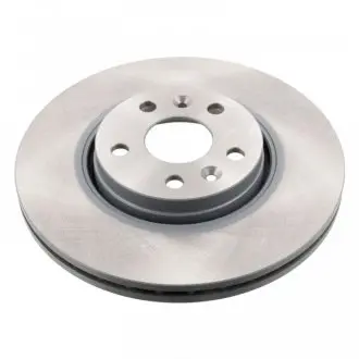 Диск тормозной (передний) Renault Scenic II 03-10 (299,9x24) FEBI BILSTEIN 43939