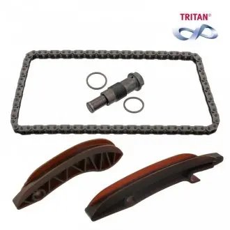 Комплект цепи ГРМ BMW 3 (F34)/X1 (F48)/X4 (F98) 1.5D/1.6D/2.0D 12-(86 звеньев) (симплекс) (B37/B57) (с покрытием TRITAN®) FEBI BILSTEIN 49506