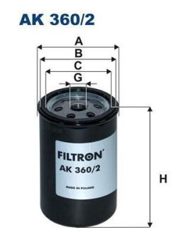 Фільтр повітряний FILTRON AK3602