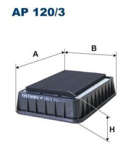 Фільтр повітряний FILTRON AP1203
