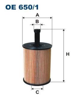 Фільтр масляний FILTRON OE6501