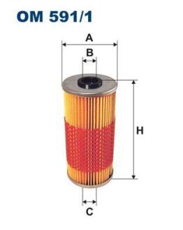 Фільтр масляний FILTRON OM5911