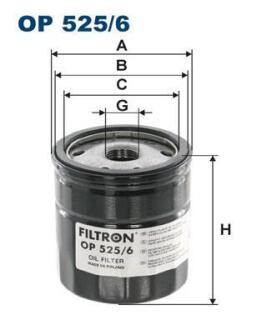 Фільтр масляний FILTRON OP5256
