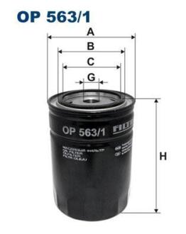 Фільтр масляний FILTRON OP5631