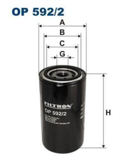 Фільтр масляний FILTRON OP5922