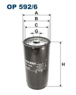 Фільтр масляний FILTRON OP5926