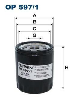 Фільтр масляний FILTRON OP5971