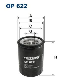Фільтр масляний FILTRON OP622