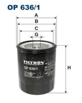 Фільтр масляний FILTRON OP6361