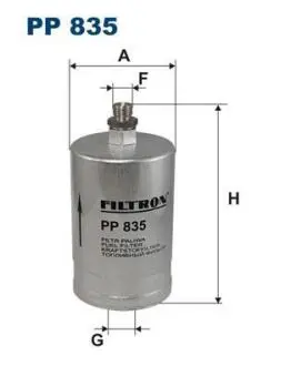 Фільтр паливний FILTRON PP835