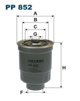 Паливний фільтр FILTRON PP852