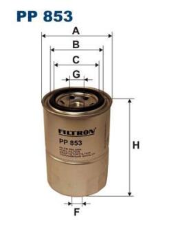 Фільтр паливний FILTRON PP853