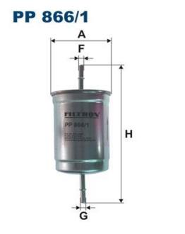 Фільтр паливний FILTRON PP8661