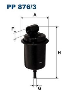 Фільтр паливний FILTRON PP8763