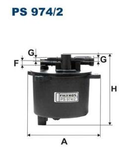 Фільтр паливний FILTRON PS9742