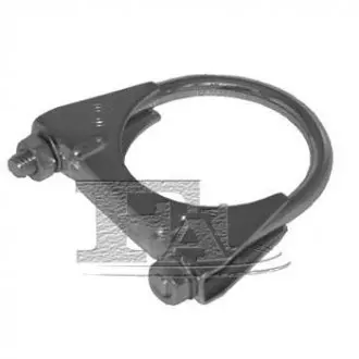 Хомут глушника Daewoo Matiz 98- (38mm) Fischer Automotive One (FA1) 911-938
