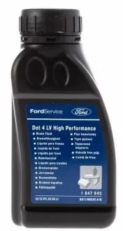 Рідина гальмівна DOT 4 LV, 0,25 л FORD 1847945