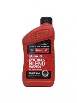 Олива моторна Motorcraft Synthetic Blend Motor Oil 5W-30, 0,946 л FORD XO5W30QSP