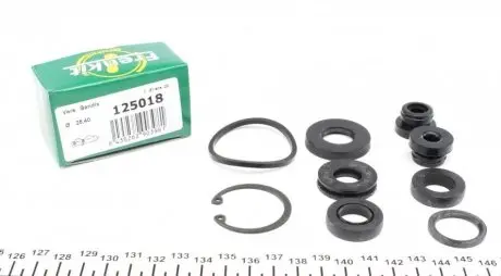 Ремкомпл. головного торм. цилиндра 25.4mm Ducato/Boxer/Jumper 1.8t (-ABS) 94> FRENKIT 125018