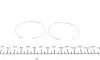 Ремкомплект супорта (переднього) Subaru Forester/Impreza/Legacy III 96-05 (d=43mm) (Akebono) FRENKIT 243038 (фото 5)