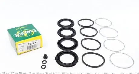 Ремкомплект суппорта (переднего) Toyota Land Cruiser 07- (d=51mm) (Sumitomo) FRENKIT 251047
