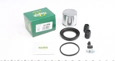Ремкомплект супорта (переднього) Nissan Primera 02- (d=57mm) (+поршень) (Lucas) FRENKIT 257908