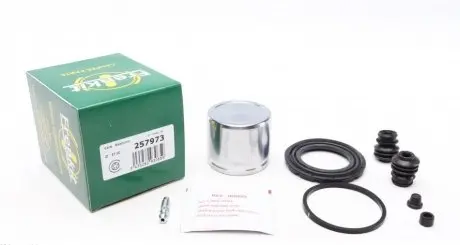 Ремкомплект супорта (переднього) Mitsubishi Outlander 07- (d=57mm) (+поршень) (Akebono) FRENKIT 257973