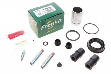 Ремкомпл. супорта зад. Audi A3 12-/Ford Mondeo V (d=38mm) (+поршень/направляющая) FRENKIT 738096
