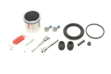 Ремкомплект суппорта (переднего) Nissan Micra 1.6 11- (d=54mm) (+ поршень/направляющая) SuperKit FRENKIT 754677