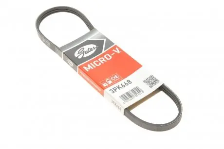 Ремінь поліклиновий Gates 3PK668
