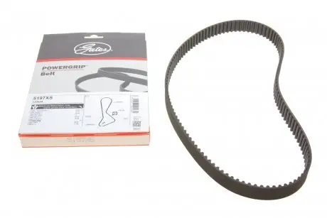 Ремень ГРМ Toyota Corolla 1.3/1.3i 87-01 Gates 5197XS