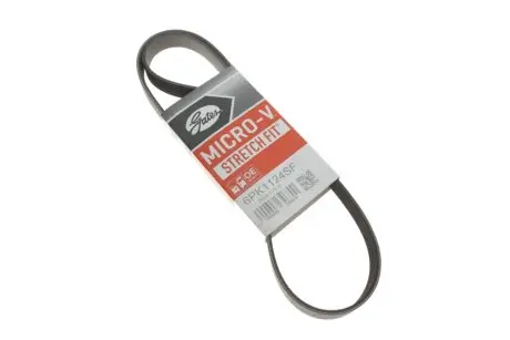 Ремень генератора MB Sprinter (W906/W907/W910) ​​2.2 CDI (OM651) 06- (6PK1124) Gates 6PK1124SF