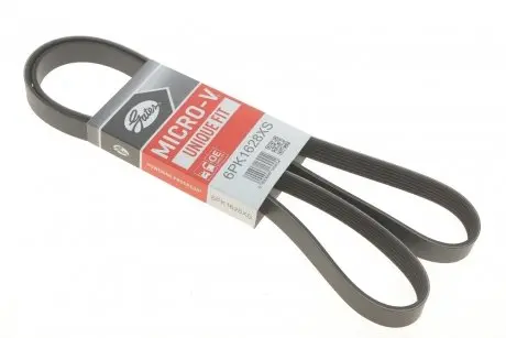 Ремень генератора Chery Tiggo 1.6-2.0 06- Gates 6PK1628XS