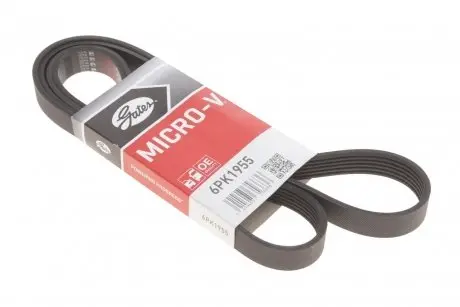 Ремінь генератора Ford Transit 2.3 16V 00-06 (RWD) Gates 6PK1955