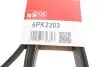 Ремень генератора MB Sprinter 2.3 96-06 M111 Gates 6PK2203 (фото 5)