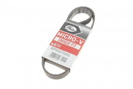 Ремінь поліклиновий Gates 6PK970XS