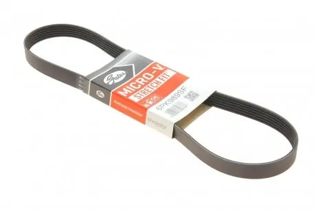 Ремень генератора VW Polo/Up 11-/Skoda Fabia 14-/Seat Ibiza 1.0/1.6 15- (6PK989) Gates 6PK989SF