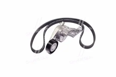Комплект ремня генератора VW Caddy III 1.9TDI/2.0TDi 04-10 Gates K016DPK1215
